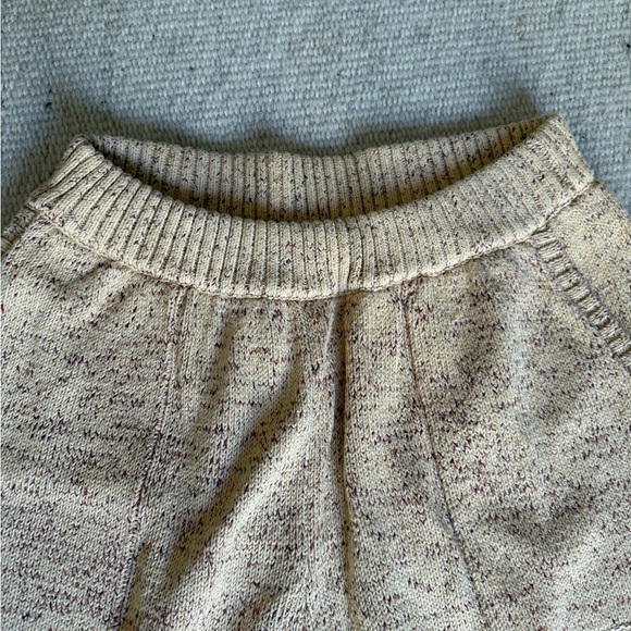 Free People Speckled Knit Set in Beige and Red - Picture 8 of 16